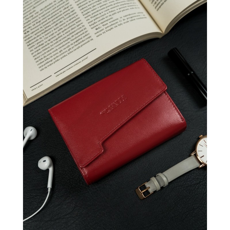 Кошелек женский Cavaldi RD-DB-05-GCL RED Кошелек женский Cavaldi RD-DB-05-GCL RED